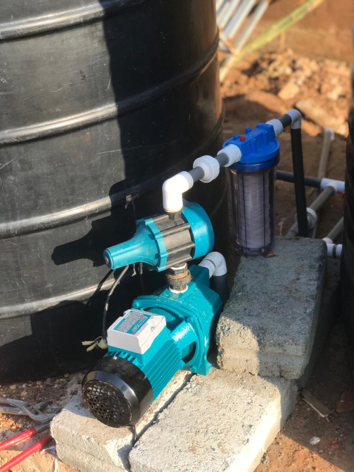 Tank & booster pump system
